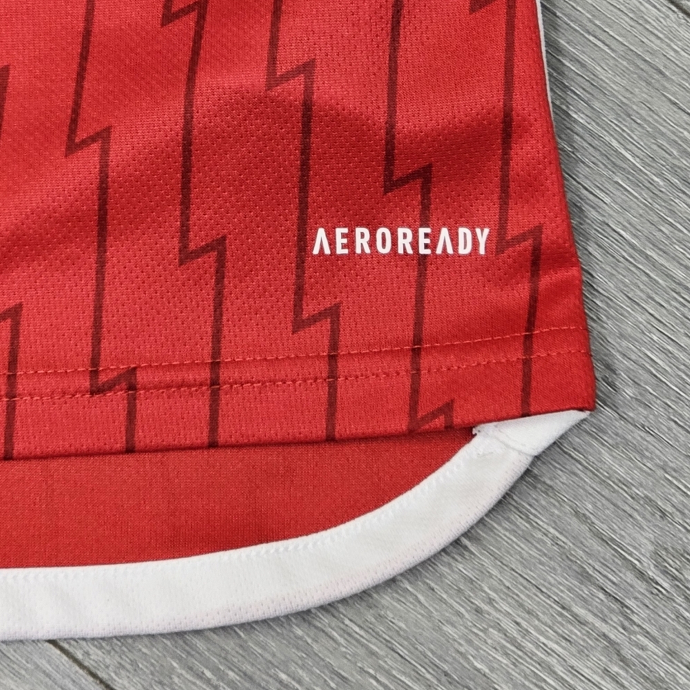 Adidas Arsenal FC Home Jersey 2023-24 Youth Size 13-14Y Red Gold Soccer Shirt - Picture 6 of 13